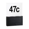 Outdoor Solar numer domu Neda IP44 3000K PIR Antracyt (PL94577) - PAULMANN