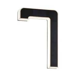 Outdoor Solar numer domu 7 3000K IP44 Wymienny akumulator (PL79848) - PAULMANN