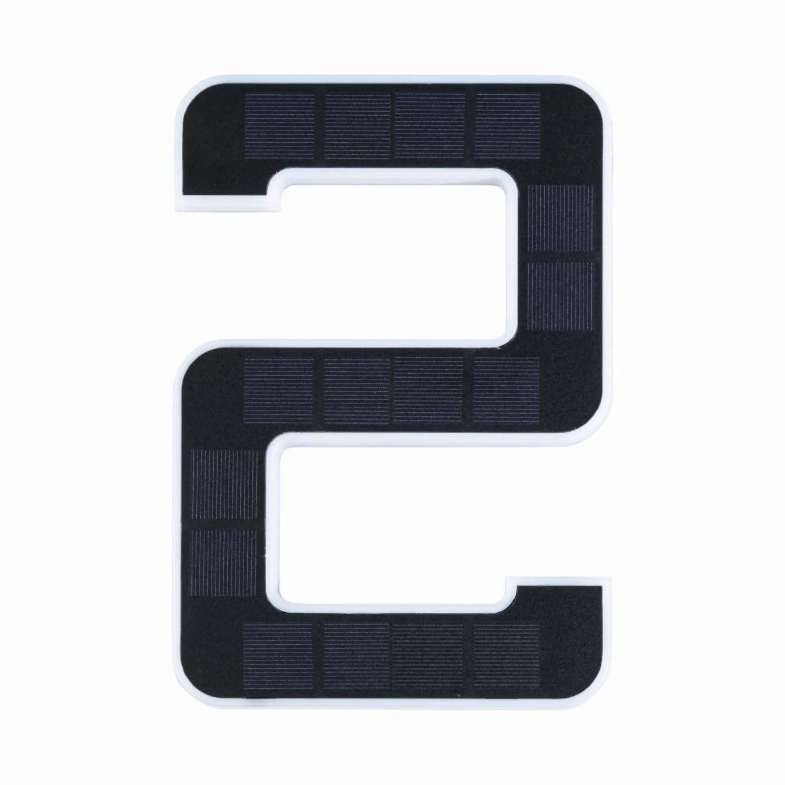 Outdoor Solar numer domu 2 3000K IP44 Wymienny akumulator (PL79843) - PAULMANN