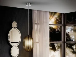 Ovila lampa wisząca 1L (752176) - Schuller