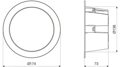Oświetlenie wewnętrzne RS PRO DL 200 SC, Steinel (ST085292) - STEINEL