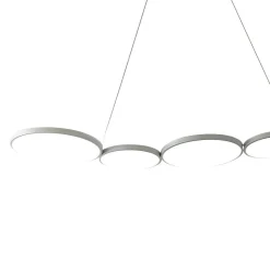 Ozdobna lampa wisząca do salonu OLYMPIA WHITE 50W LED (ML1176) - Milagro