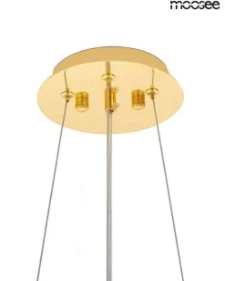 Ozdobny żyrandol TUBS 18 złota (MSE1501100457) - Moosee