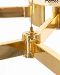 Ozdobny żyrandol TUBS 10 złota (MSE1501100456) - Moosee