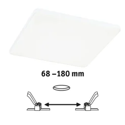 Panel bezramkowy Veluna VariFit 200x200mm 4000K DIM (PL79955) - PAULMANN