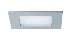 Panel kwadratowy LED 1x6W 4000K 230V 115x115mm Chrom Mat/Tworzywo sztuczne (PL92076) - PAULMANN