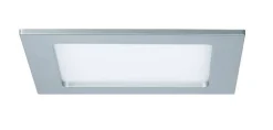 Panel kwadratowy LED 1x12W 4000K 230V 165x165mm Chrom Mat/Tworzywo sztuczne (PL92077) - PAULMANN