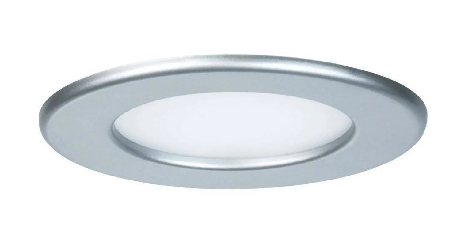 Panel okrągły LED 1x6W 4000K 230V 115mm Chrom Mat/Tworzywo sztuczne (PL92070) - PAULMANN
