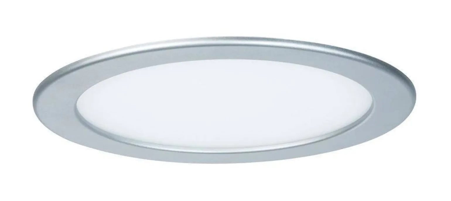 Panel okrągły LED 1x18W 4000K 230V 220mm Chrom Mat/Tworzywo sztuczne (PL92072) - PAULMANN