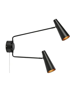 PEAK Wall 2L Black (108690) Markslojd