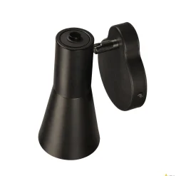 PHELIA, lampa ścienna, QPAR51, kolor czarny, maks. 35W, z wyłącznikiem (148540) - SLV