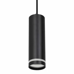 Pipe Ring Track Pendant Light Black 1xGU10 (ML7673) - Eko-Light