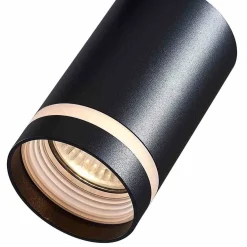 Pipe Ring Track Spot Light Black 1xGU10 (ML7669) - Eko-Light