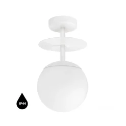 PLAAT B biała lampa przysufitowa / plafon z podwyższoną szczelnością IP44 (PLB110S3) - Ummo