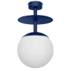 PLAAT B granatowa lampa przysufitowa / plafon (PLB113003) - Ummo