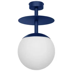 PLAAT B granatowa lampa przysufitowa / plafon (PLB113003) - Ummo