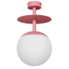 PLAAT B różowa lampa przysufitowa / plafon (PLB18003) - Ummo