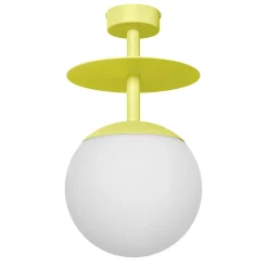 PLAAT B żółta lampa przysufitowa / plafon (PLB111003) - Ummo