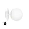 PLAAT C biała lampa ścienna / kinkiet z podwyższoną szczelnością IP44 (PLC110S0) - Ummo