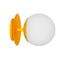 PLAAT C melonowa lampa ścienna / kinkiet (PLC15000) - Ummo