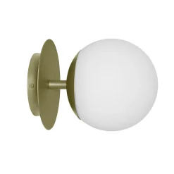 PLAAT C oliwkowa lampa ścienna / kinkiet (PLC114000) - Ummo