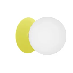 PLAAT C żółta lampa ścienna / kinkiet z podwyższoną szczelnością IP44 (PLC1110S0) - Ummo