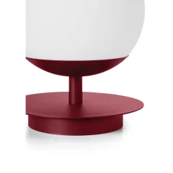 PLAAT ST burgundowa lampa stołowa (PLS154P1) - Ummo