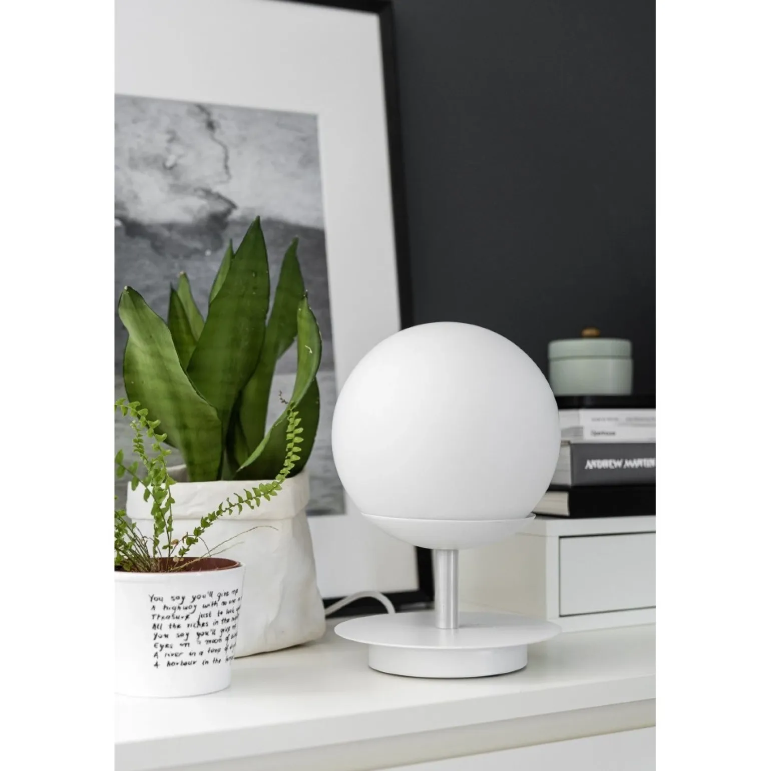 PLAAT ST granatowa lampa stołowa (PLS11313P1) - Ummo