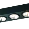 plafon 3 pł. RODOS czarny 3 x G9/48W ARGON 1119