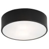 plafon 2 pł. (mały) DARLING czarny 2 x E27/15W LED ARGON 3081