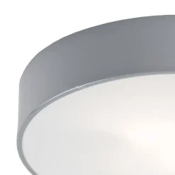 plafon 2 pł. (mały) DARLING szary 2 x E27/15W LED ARGON 3080