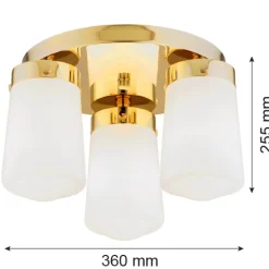 Plafon 3 pł. PASADENA (6165) - Argon