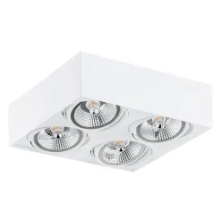 Plafon 4 pł. RODOS PLUS (1744 BZ) - Argon