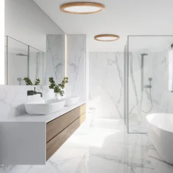 Plafon AQUA WOOD BUK Ø40 LED (18011) - TK Lighting