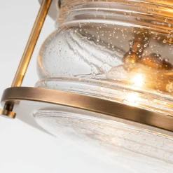 Plafon Ashlandbay - 2 źródła światła - Naturalny mosiądz (QN-ASHLANDBAY-F-NBR-BATH) - Quintiesse