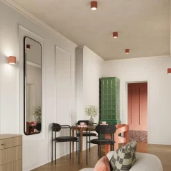 Plafon AURA 2 brzoskwiniowy GU10 (SL.1825) - Sollux Lighting