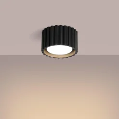 Plafon AURA 1 czarny Gx53 (SL.1787) - Sollux Lighting