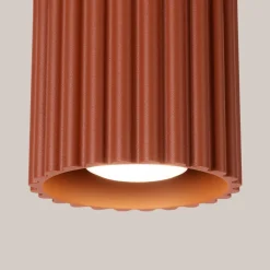 Plafon AURA 1 ochra czerwona GU10 (SL.1799) - Sollux Lighting