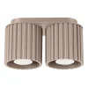 Plafon AURA 2 taupe GU10 (SL.1815) - Sollux Lighting