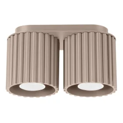 Plafon AURA 2 taupe GU10 (SL.1815) - Sollux Lighting