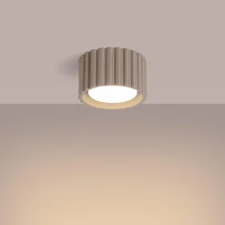 Plafon AURA 1 taupe Gx53 (SL.1817) - Sollux Lighting