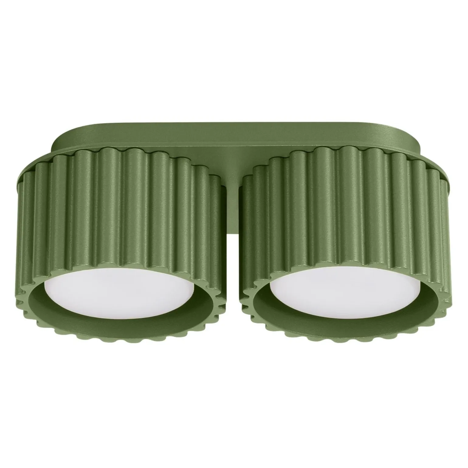 Plafon AURA 2 zielony oliwkowy Gx53 (SL.1798) - Sollux Lighting