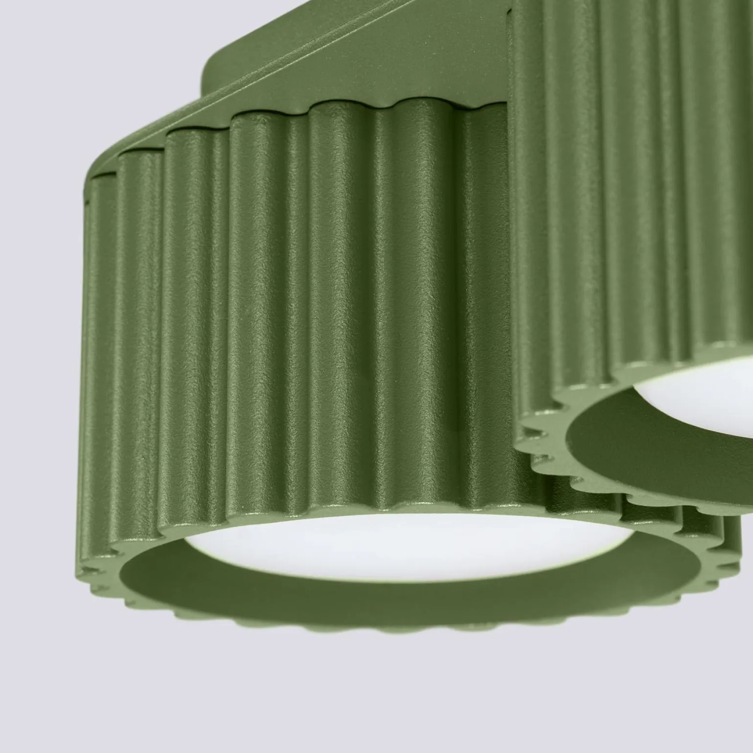 Plafon AURA 2 zielony oliwkowy Gx53 (SL.1798) - Sollux Lighting