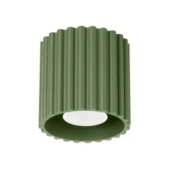 Plafon AURA 1 zielony oliwkowy GU10 (SL.1794) - Sollux Lighting