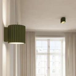 Plafon AURA 1 zielony oliwkowy GU10 (SL.1794) - Sollux Lighting