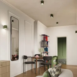 Plafon AURA 1 zielony oliwkowy GU10 (SL.1794) - Sollux Lighting