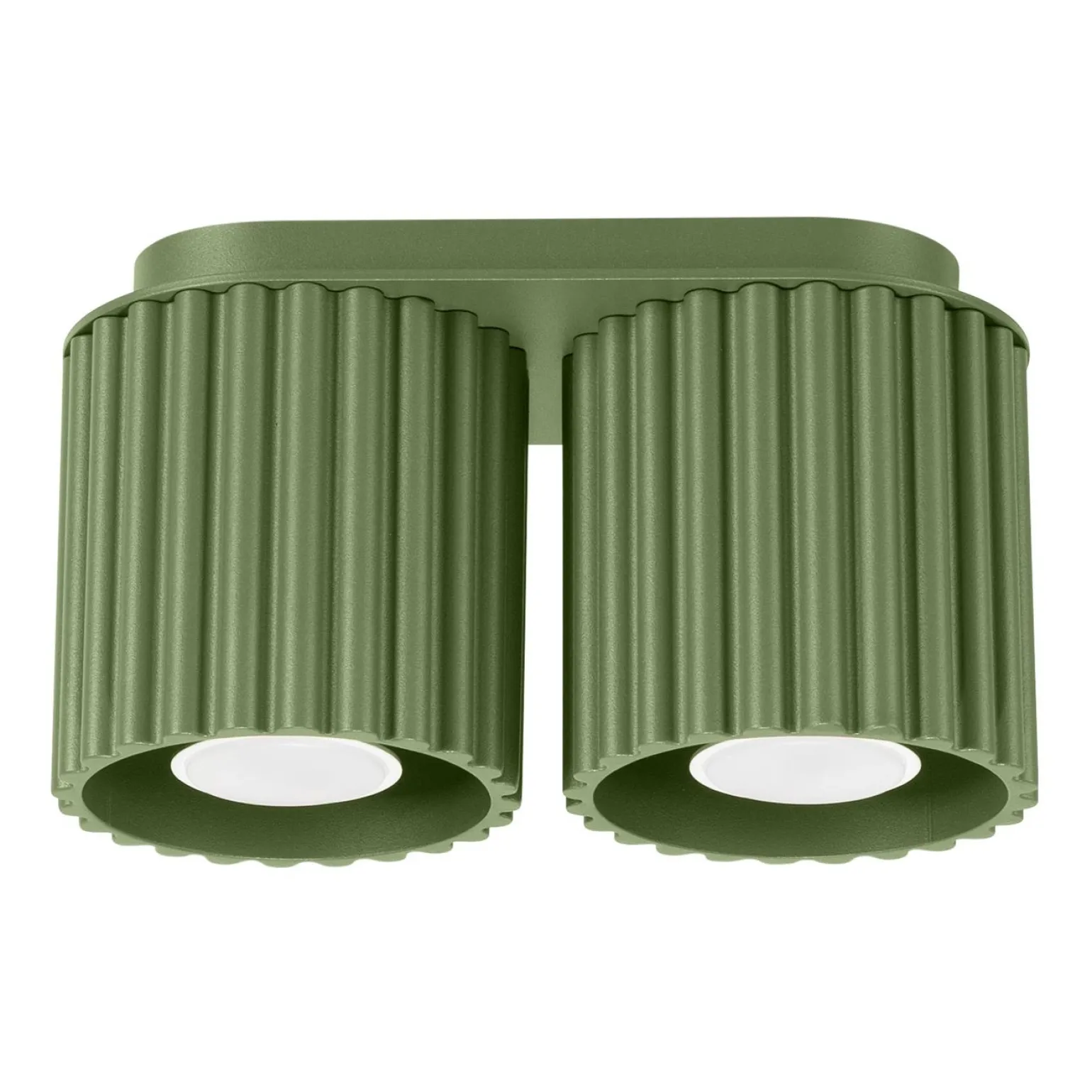 Plafon AURA 2 zielony oliwkowy GU10 (SL.1795) - Sollux Lighting