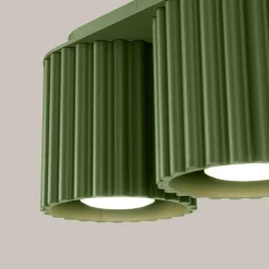 Plafon AURA 2 zielony oliwkowy GU10 (SL.1795) - Sollux Lighting