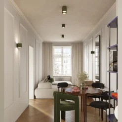 Plafon AURA 2 zielony oliwkowy GU10 (SL.1795) - Sollux Lighting