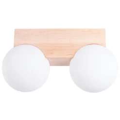 Plafon BULBO 2 naturalne drewno (SL.1683) - Sollux Lighting